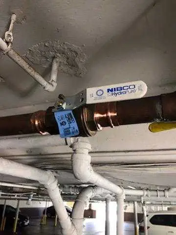 Copper pipe repair and valve work for Backflow Testing in Pinewood